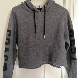 Forever 21 West Coast Cropped Hoodie